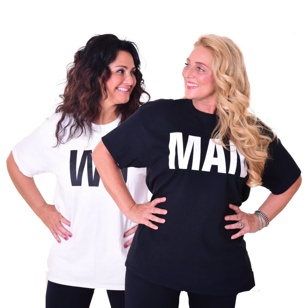 Duo woman direct contact