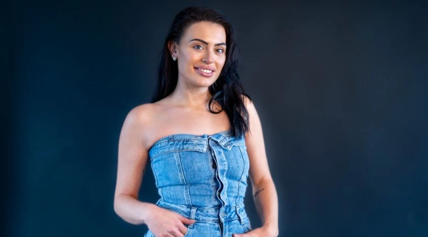 Zangeres Charlene Bakker 